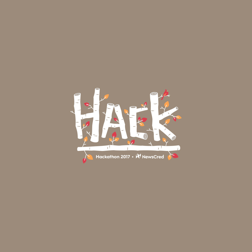 Logo for NewsCred's 2017 Hackathon