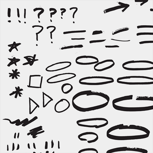 Jeremy Ford Self Seekers hand drawn elements